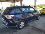 2015 Mitsubishi Outlander Es Blue vin: JA4AD2A34FZ013295