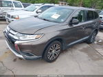 2017 Mitsubishi Outlander Es Brown vin: JA4AD2A34HZ019195