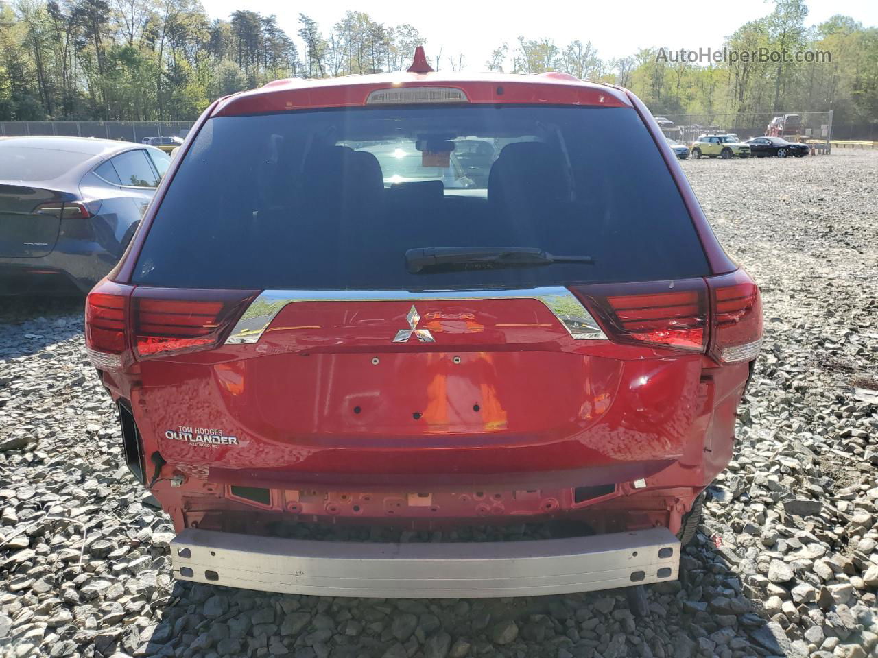 2020 Mitsubishi Outlander Es Red vin: JA4AD2A34LZ003135