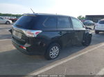 2014 Mitsubishi Outlander Es Black vin: JA4AD2A35EZ002482