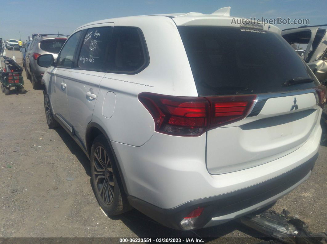 2017 Mitsubishi Outlander Es White vin: JA4AD2A35HZ018993