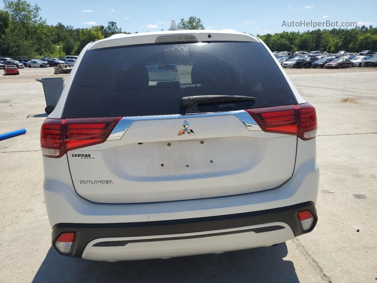 2020 Mitsubishi Outlander Es White vin: JA4AD2A35LZ014919