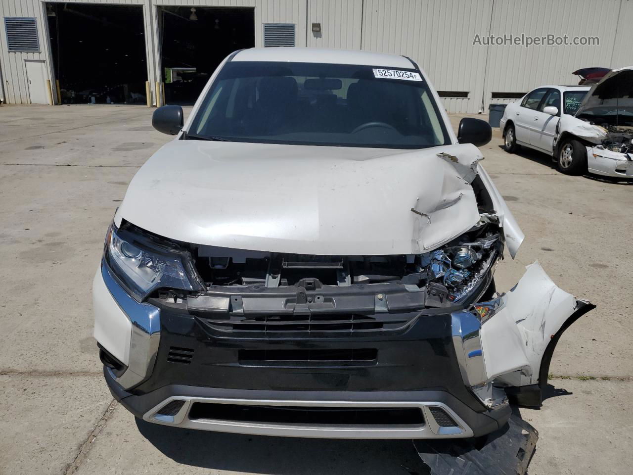 2020 Mitsubishi Outlander Es White vin: JA4AD2A35LZ014919