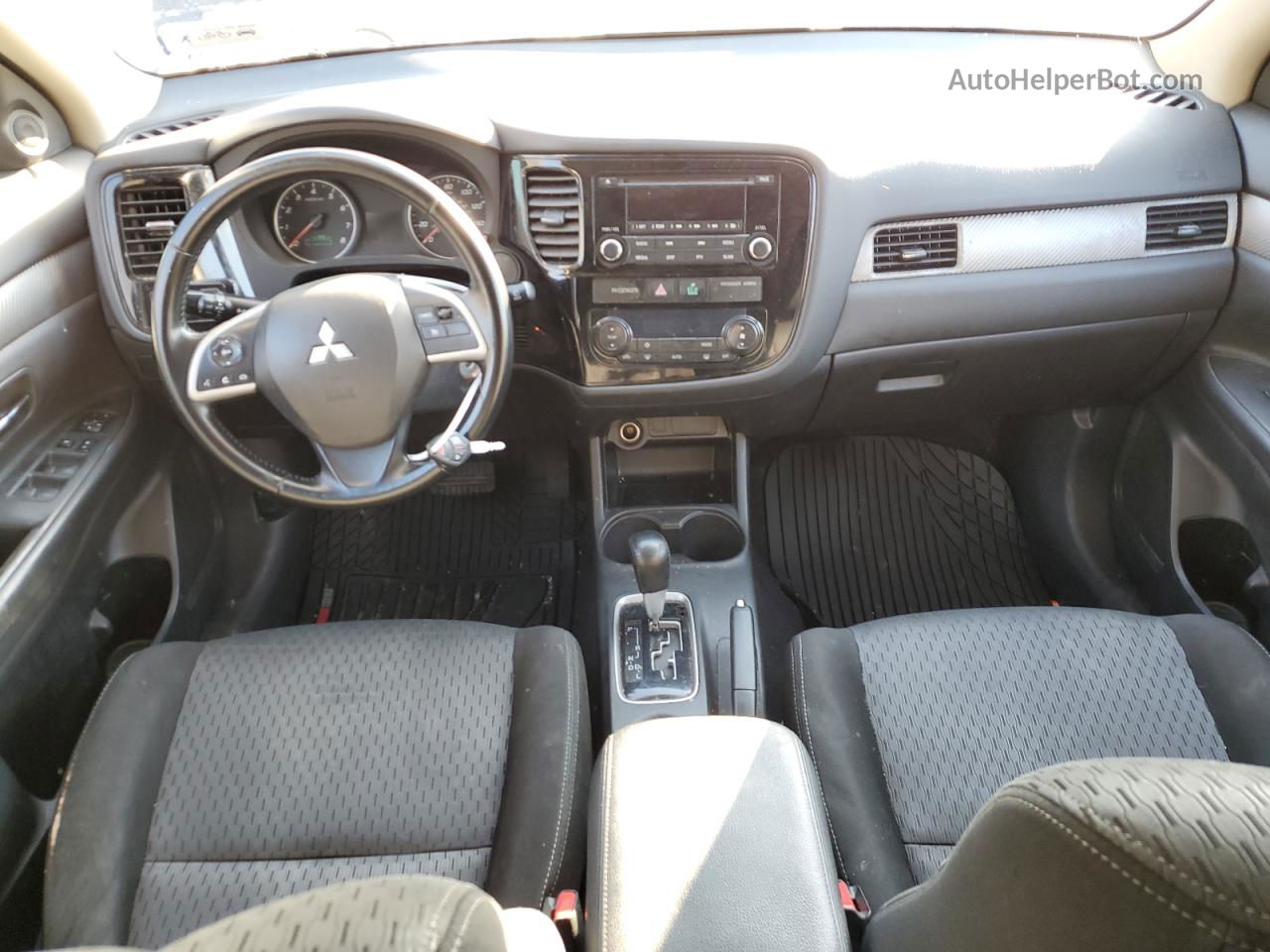 2015 Mitsubishi Outlander Es Синий vin: JA4AD2A36FZ007031