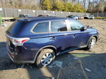 2015 Mitsubishi Outlander Es Синий vin: JA4AD2A36FZ007031