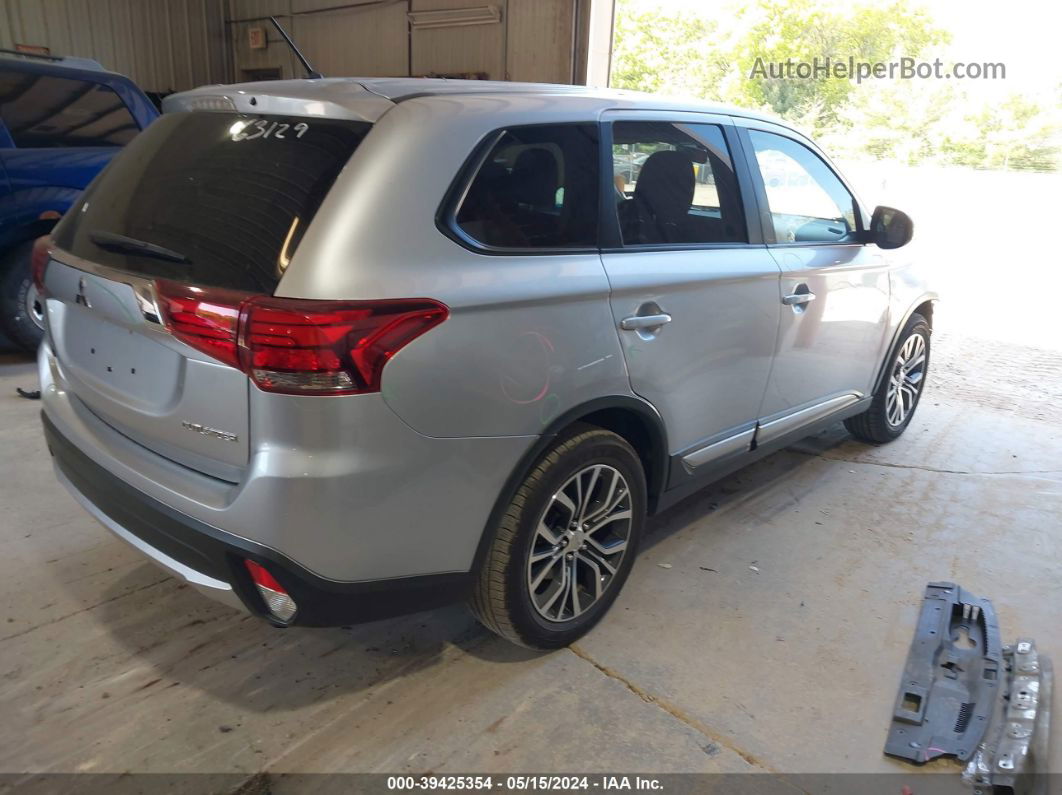 2016 Mitsubishi Outlander Es Silver vin: JA4AD2A36GZ003742