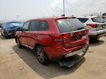 2017 Mitsubishi Outlander Es Red vin: JA4AD2A36HZ042252