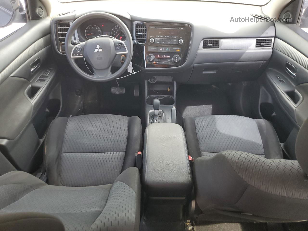 2014 Mitsubishi Outlander Es Gray vin: JA4AD2A37EZ007005