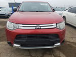 2015 Mitsubishi Outlander Es Burgundy vin: JA4AD2A37FZ006289