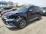 2016 Mitsubishi Outlander Es Blue vin: JA4AD2A37GZ025703