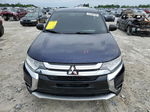 2017 Mitsubishi Outlander Es Blue vin: JA4AD2A37HZ051283