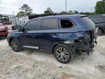 2017 Mitsubishi Outlander Es Blue vin: JA4AD2A37HZ051283