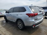 2017 Mitsubishi Outlander Es Silver vin: JA4AD2A37HZ063157