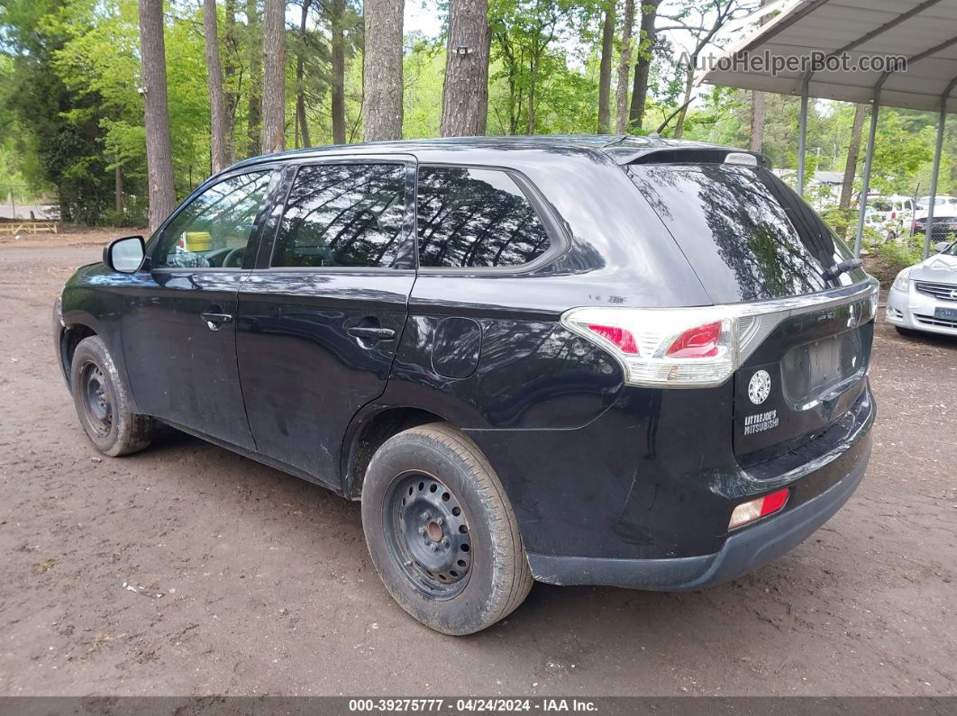 2014 Mitsubishi Outlander Es Black vin: JA4AD2A38EZ000449