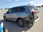 2017 Mitsubishi Outlander Es Gray vin: JA4AD2A38HZ001234