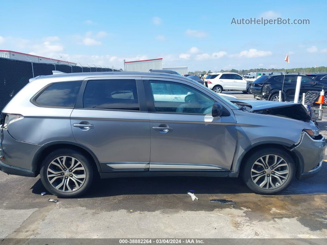 2017 Mitsubishi Outlander Es Light Blue vin: JA4AD2A38HZ024335