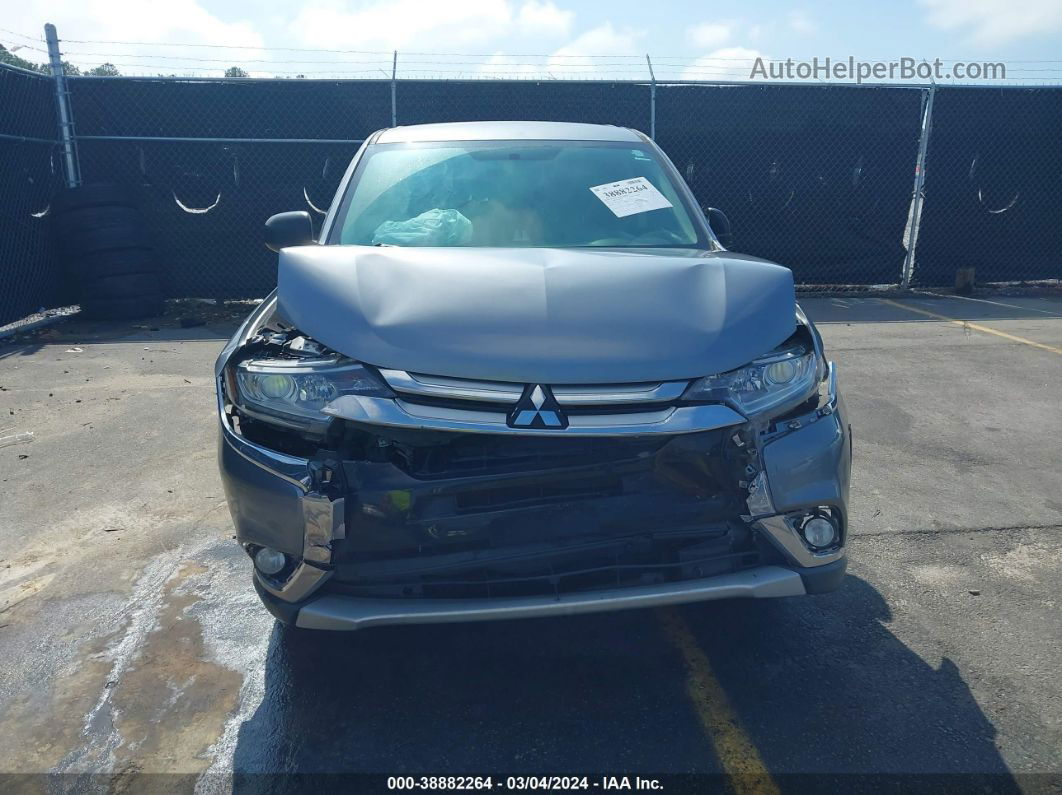 2017 Mitsubishi Outlander Es Light Blue vin: JA4AD2A38HZ024335