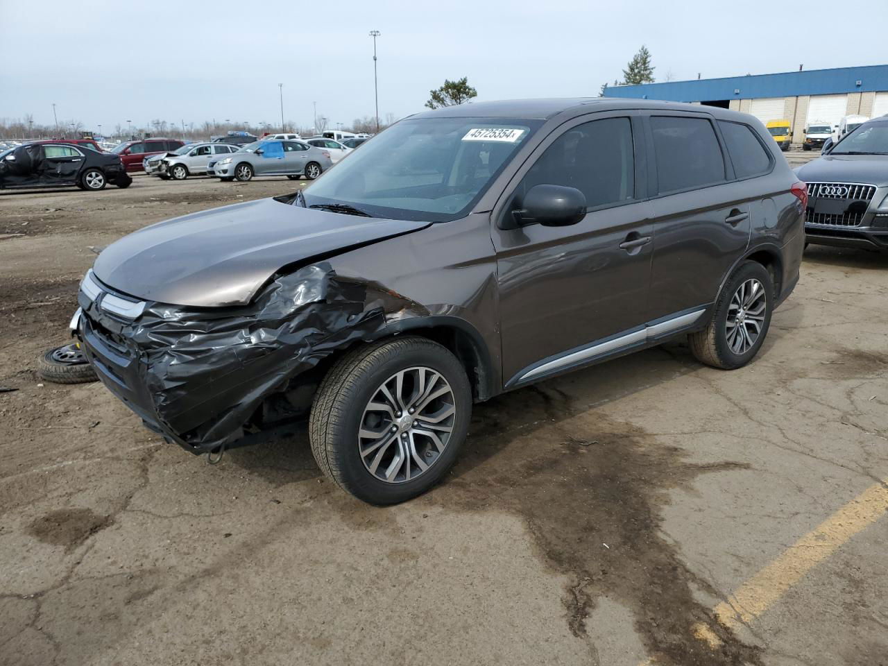 2017 Mitsubishi Outlander Es Tan vin: JA4AD2A38HZ068285