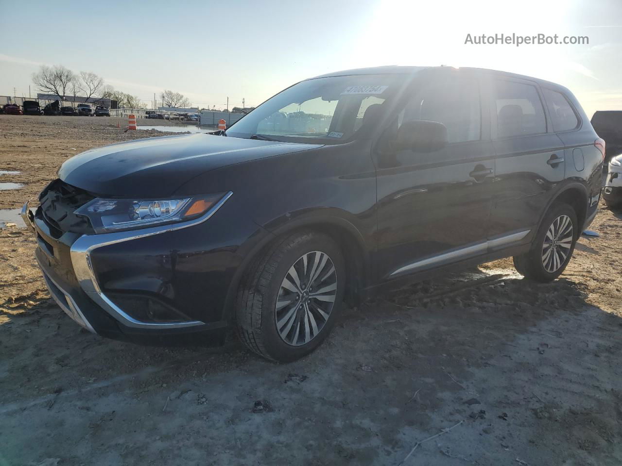 2020 Mitsubishi Outlander Es Black vin: JA4AD2A38LZ003655