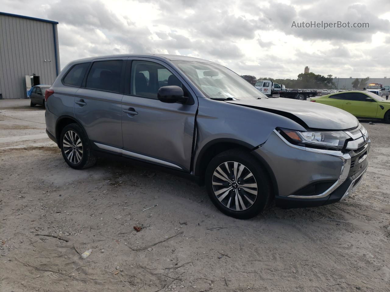 2020 Mitsubishi Outlander Es Gray vin: JA4AD2A38LZ019063