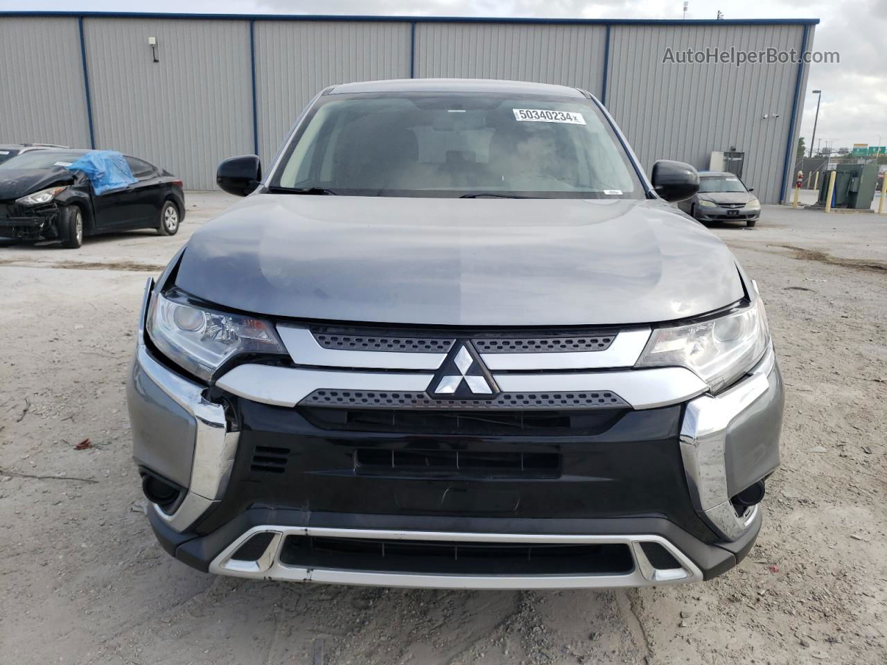 2020 Mitsubishi Outlander Es Gray vin: JA4AD2A38LZ019063