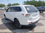 2014 Mitsubishi Outlander Es White vin: JA4AD2A39EZ010553