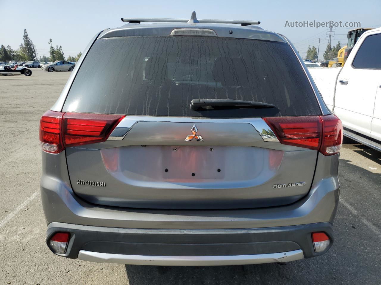 2017 Mitsubishi Outlander Es Gray vin: JA4AD2A39HZ055027