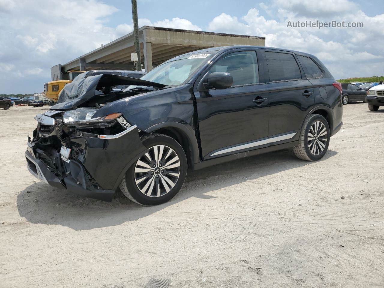 2020 Mitsubishi Outlander Es Black vin: JA4AD2A39LZ014471