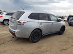 2014 Mitsubishi Outlander Es Серебряный vin: JA4AD2A3XEZ005300