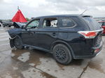 2015 Mitsubishi Outlander Es Черный vin: JA4AD2A3XFZ003094