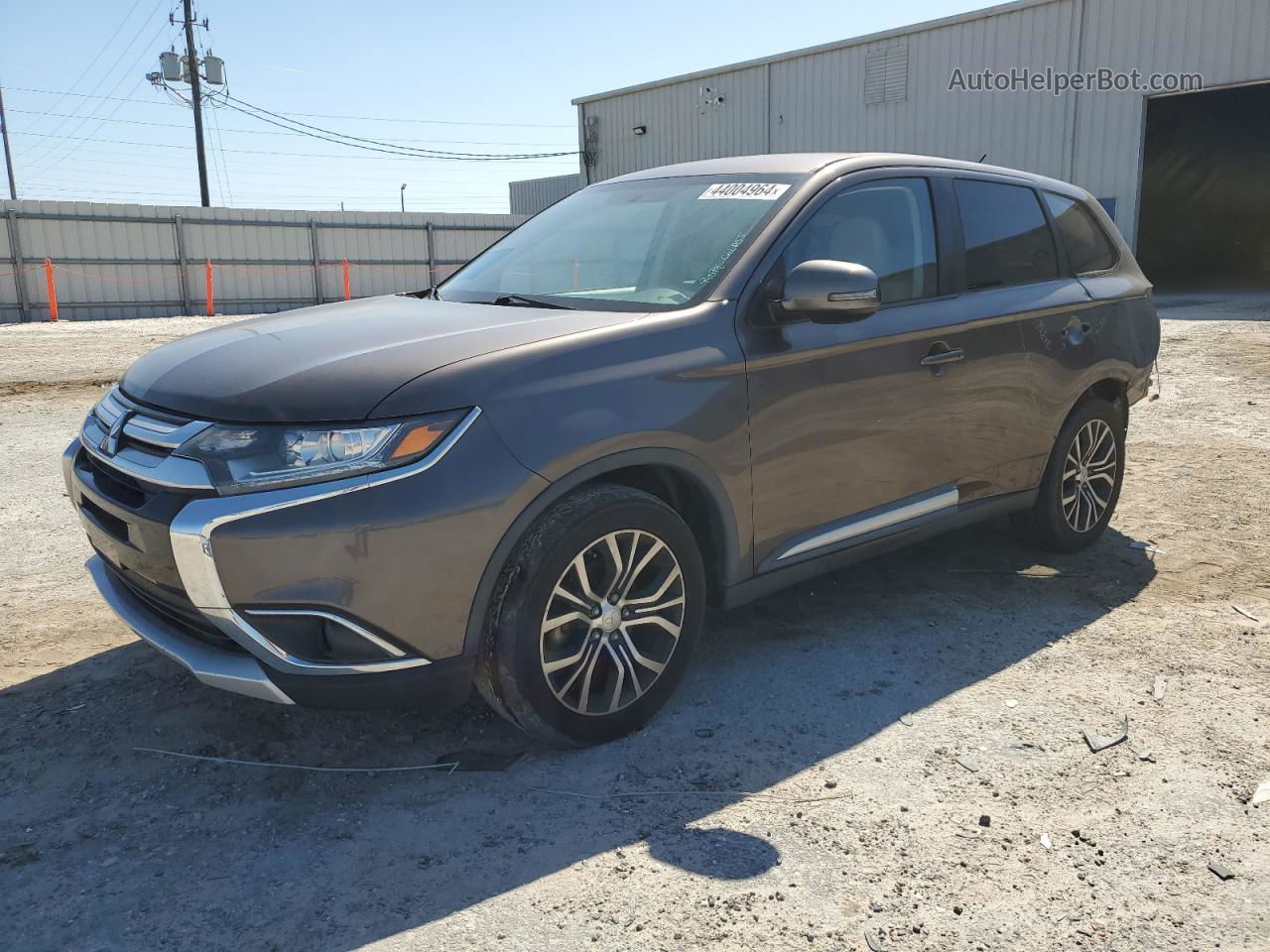 2016 Mitsubishi Outlander Se Brown vin: JA4AD3A30GZ064199