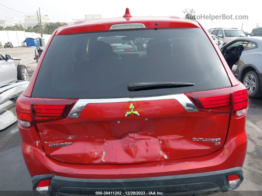 2017 Mitsubishi Outlander Se Red vin: JA4AD3A30HZ028529