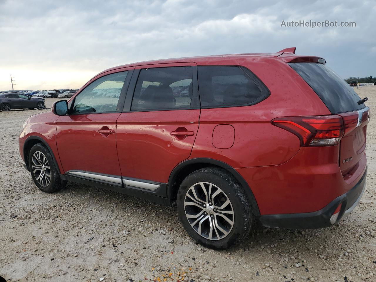 2017 Mitsubishi Outlander Se Red vin: JA4AD3A30HZ040048