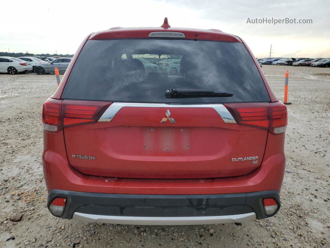 2017 Mitsubishi Outlander Se Red vin: JA4AD3A30HZ040048