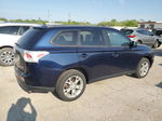 2014 Mitsubishi Outlander Se Синий vin: JA4AD3A31EZ000945