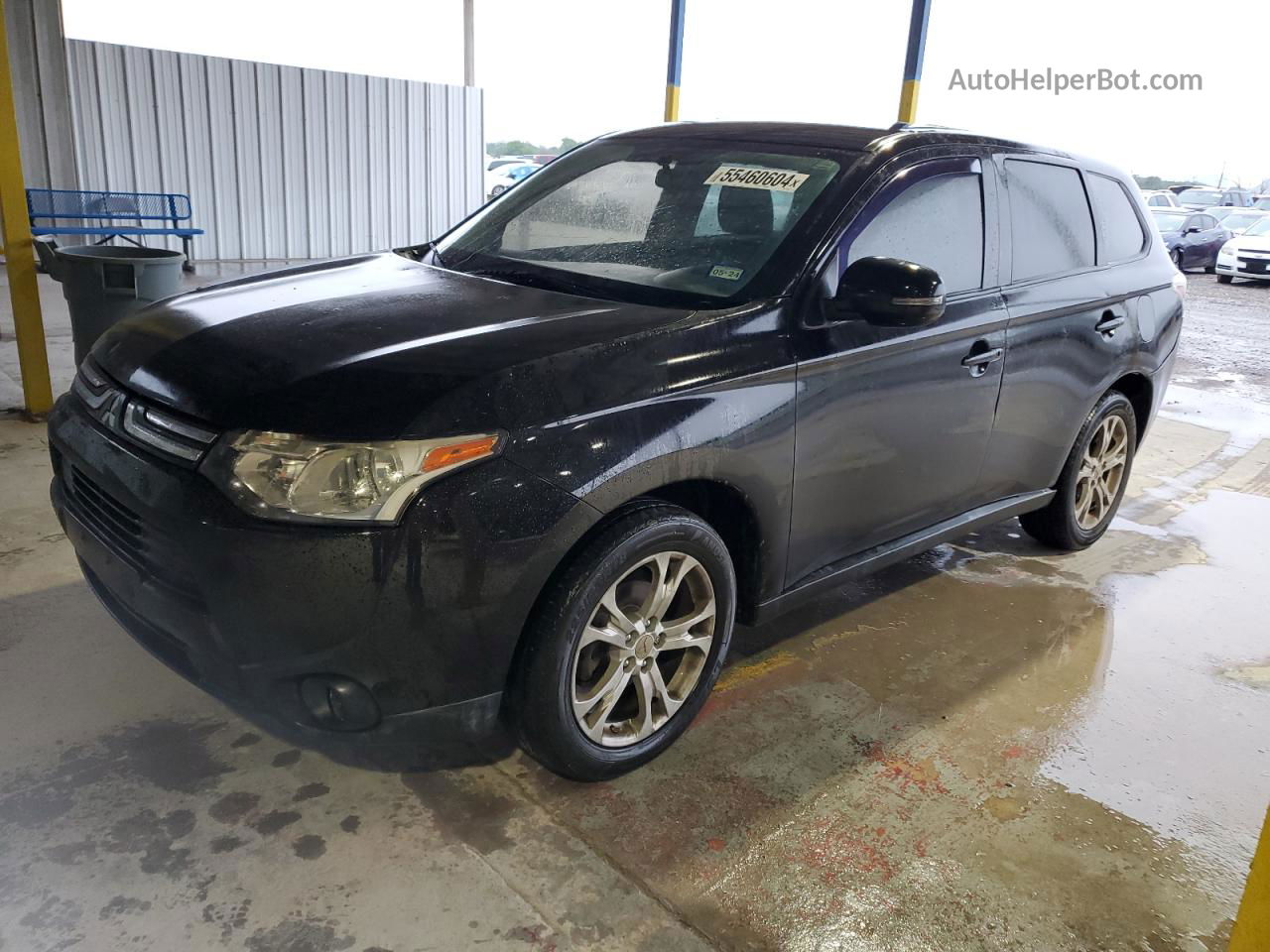 2014 Mitsubishi Outlander Se Black vin: JA4AD3A31EZ014795