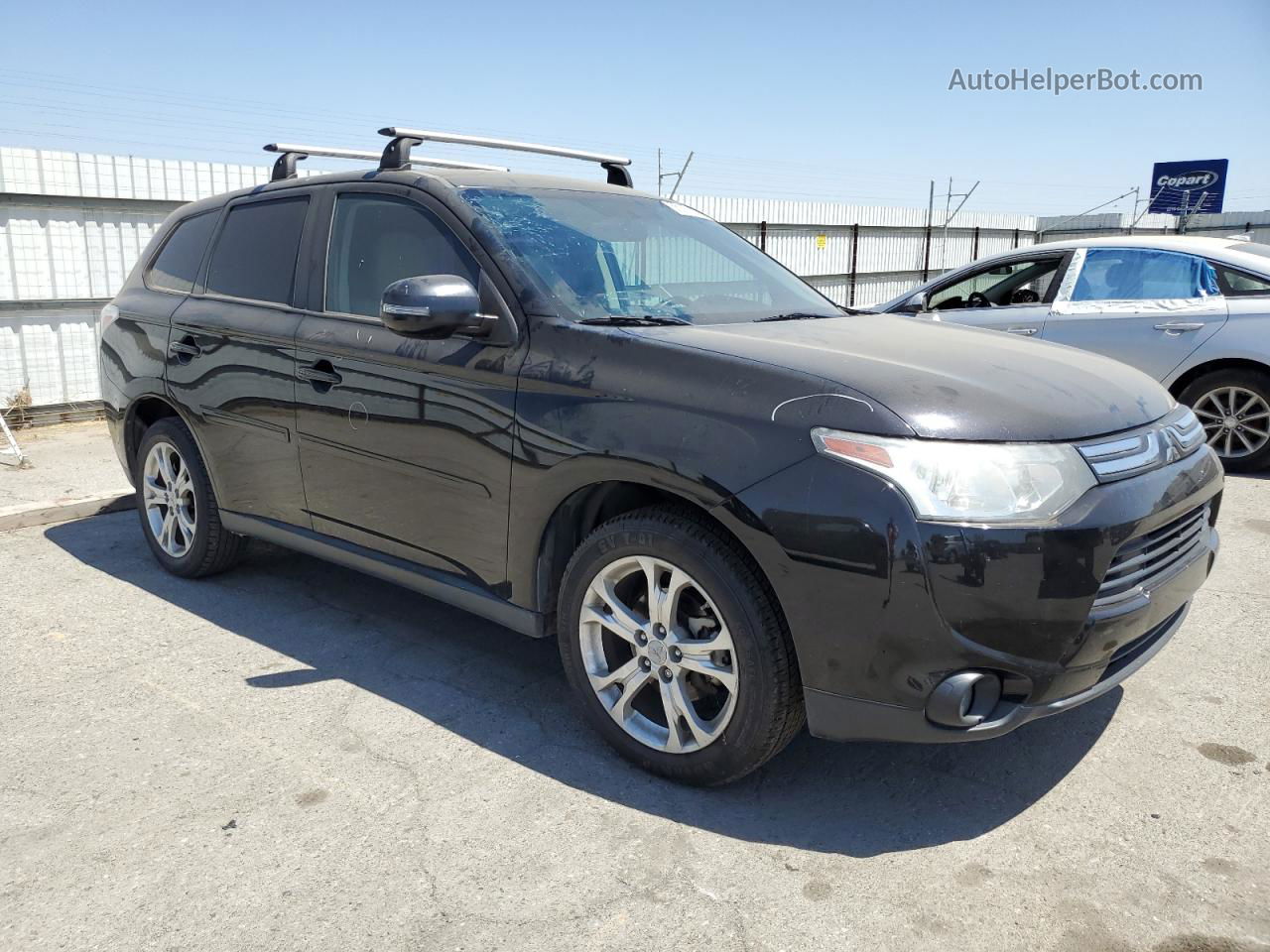 2014 Mitsubishi Outlander Se Black vin: JA4AD3A31EZ019270