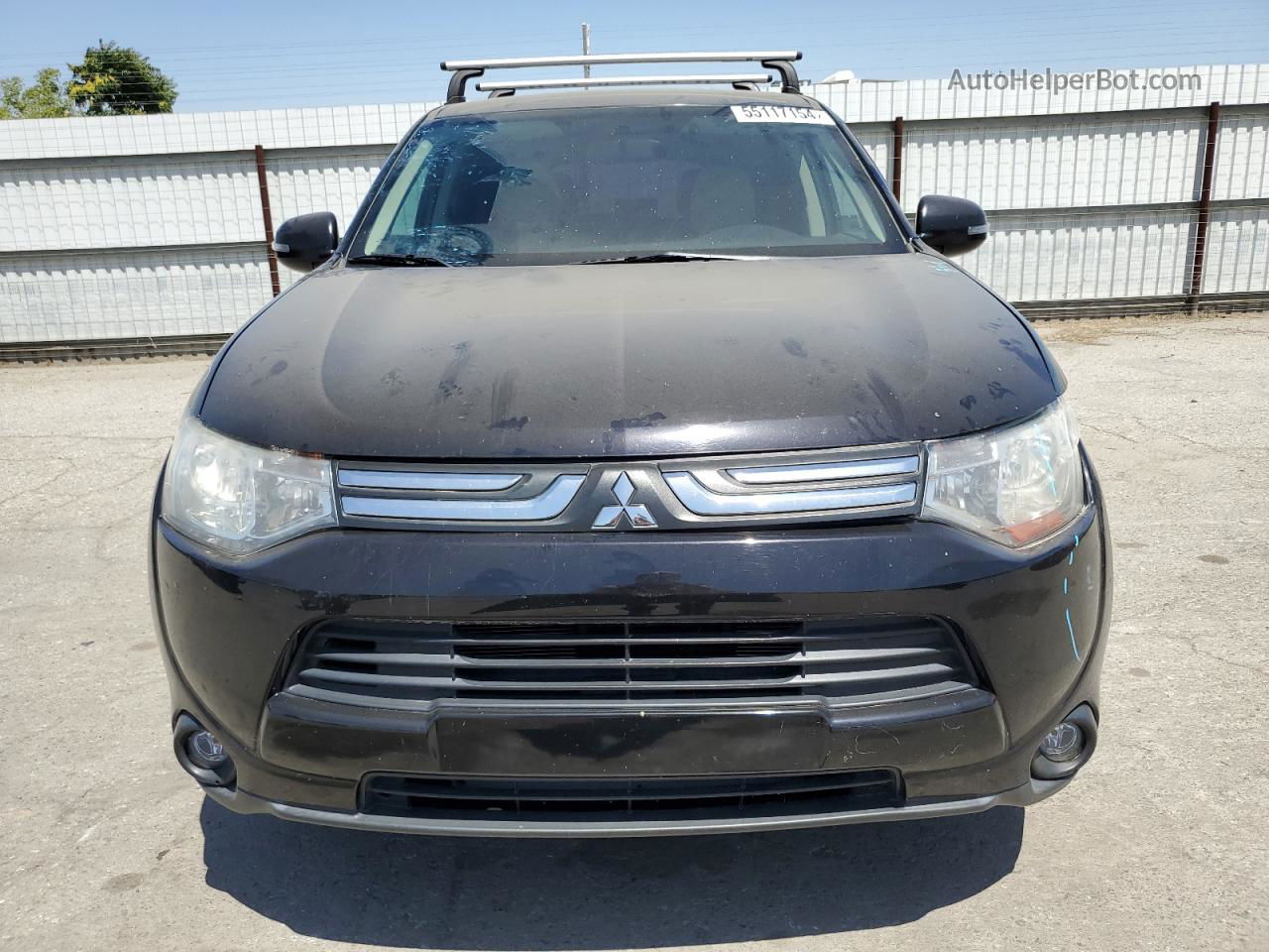 2014 Mitsubishi Outlander Se Black vin: JA4AD3A31EZ019270