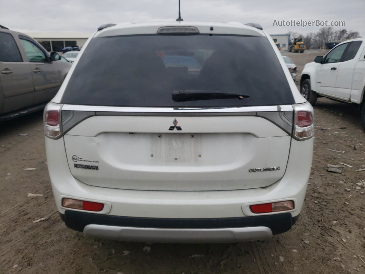 2015 Mitsubishi Outlander Se Белый vin: JA4AD3A31FZ009601