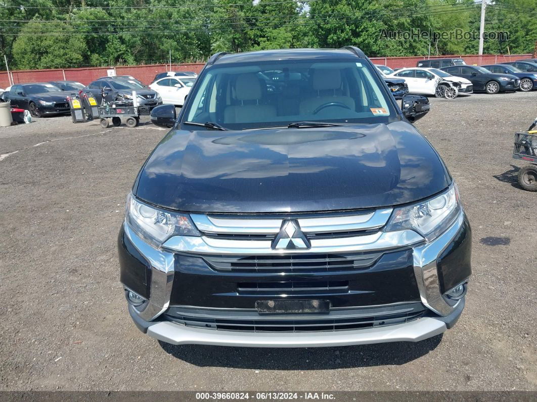 2016 Mitsubishi Outlander Sel Черный vin: JA4AD3A31GZ002780