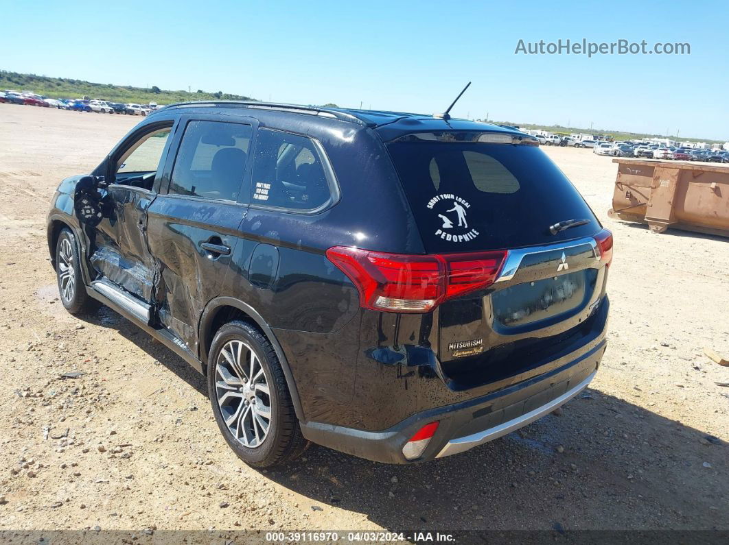 2016 Mitsubishi Outlander Sel Black vin: JA4AD3A31GZ006375