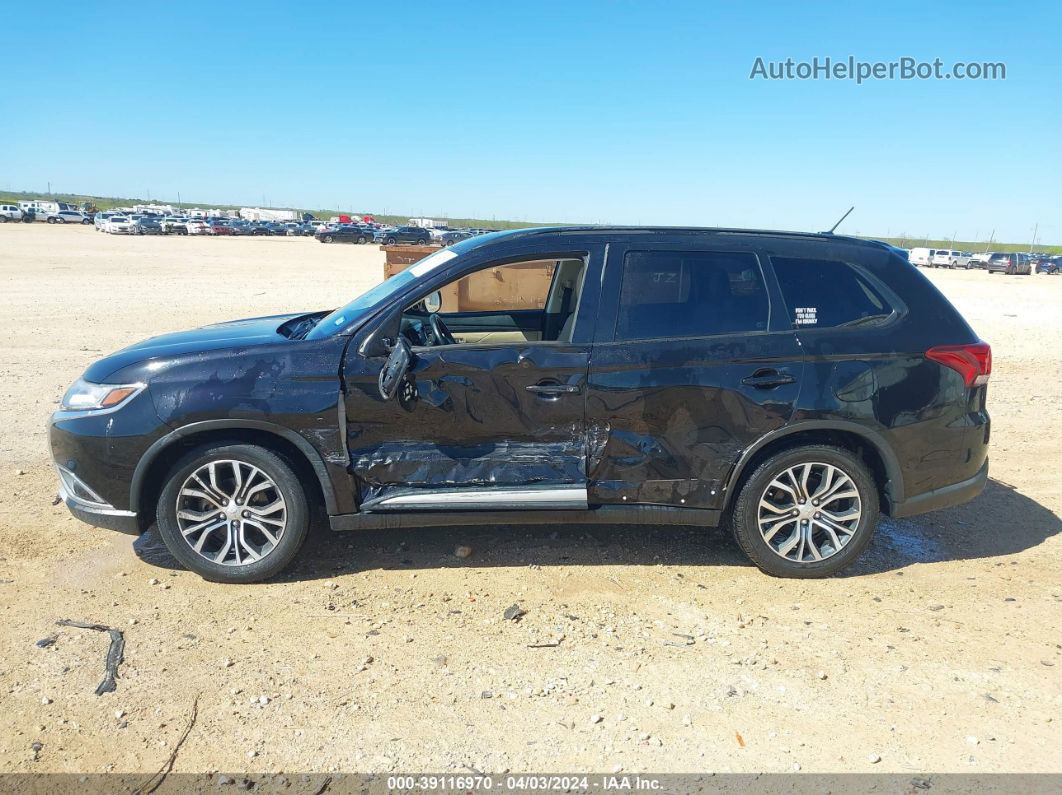 2016 Mitsubishi Outlander Sel Black vin: JA4AD3A31GZ006375