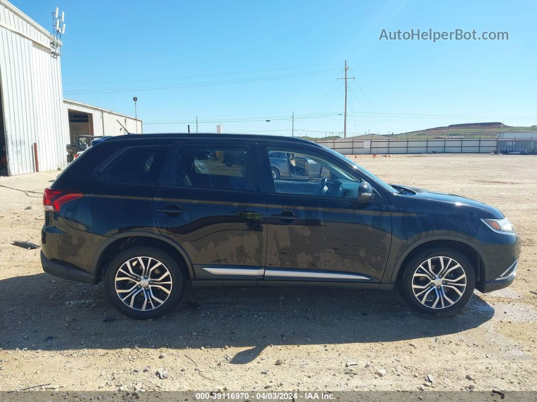 2016 Mitsubishi Outlander Sel Black vin: JA4AD3A31GZ006375