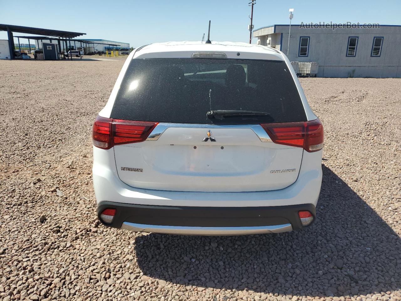 2016 Mitsubishi Outlander Se White vin: JA4AD3A31GZ009907