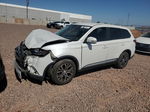 2016 Mitsubishi Outlander Se White vin: JA4AD3A31GZ009907