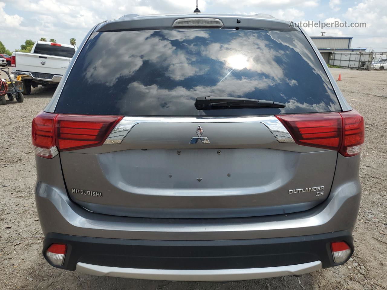 2016 Mitsubishi Outlander Se Gray vin: JA4AD3A31GZ018929