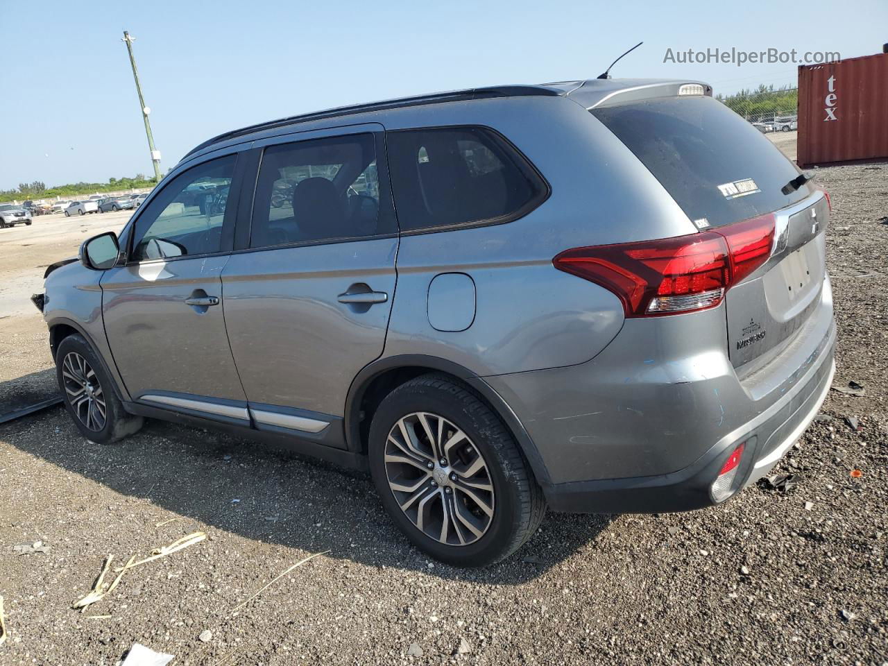 2016 Mitsubishi Outlander Se Gray vin: JA4AD3A31GZ029221