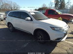 2016 Mitsubishi Outlander Se/sel White vin: JA4AD3A31GZ036752