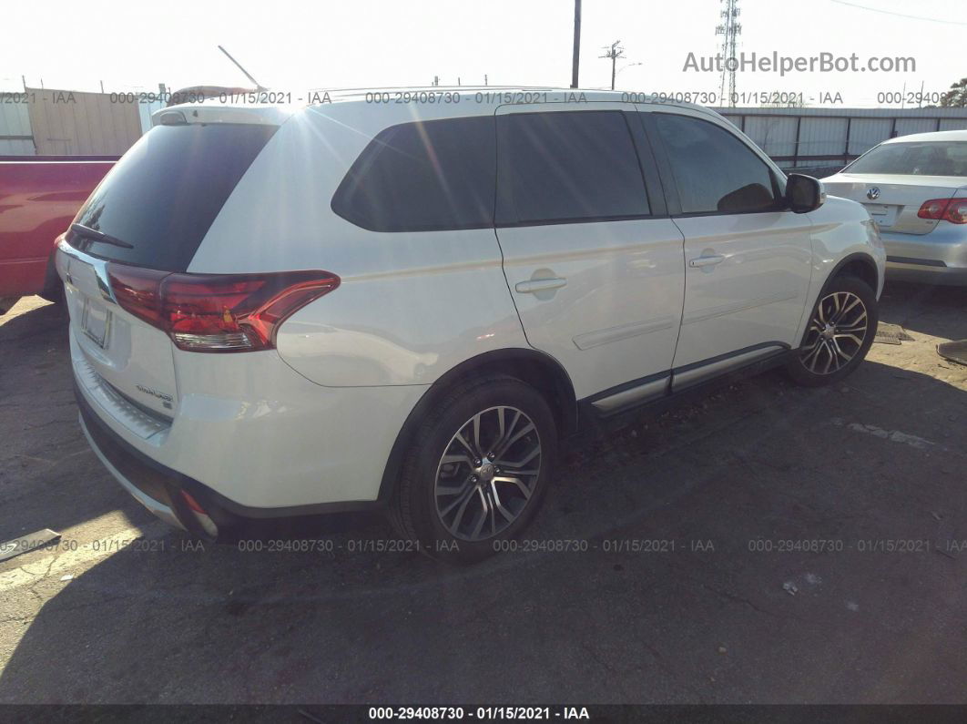 2016 Mitsubishi Outlander Se/sel Белый vin: JA4AD3A31GZ036752