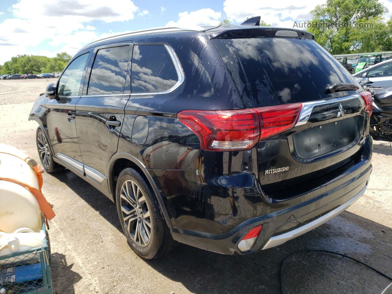 2017 Mitsubishi Outlander Se Black vin: JA4AD3A31HZ002117